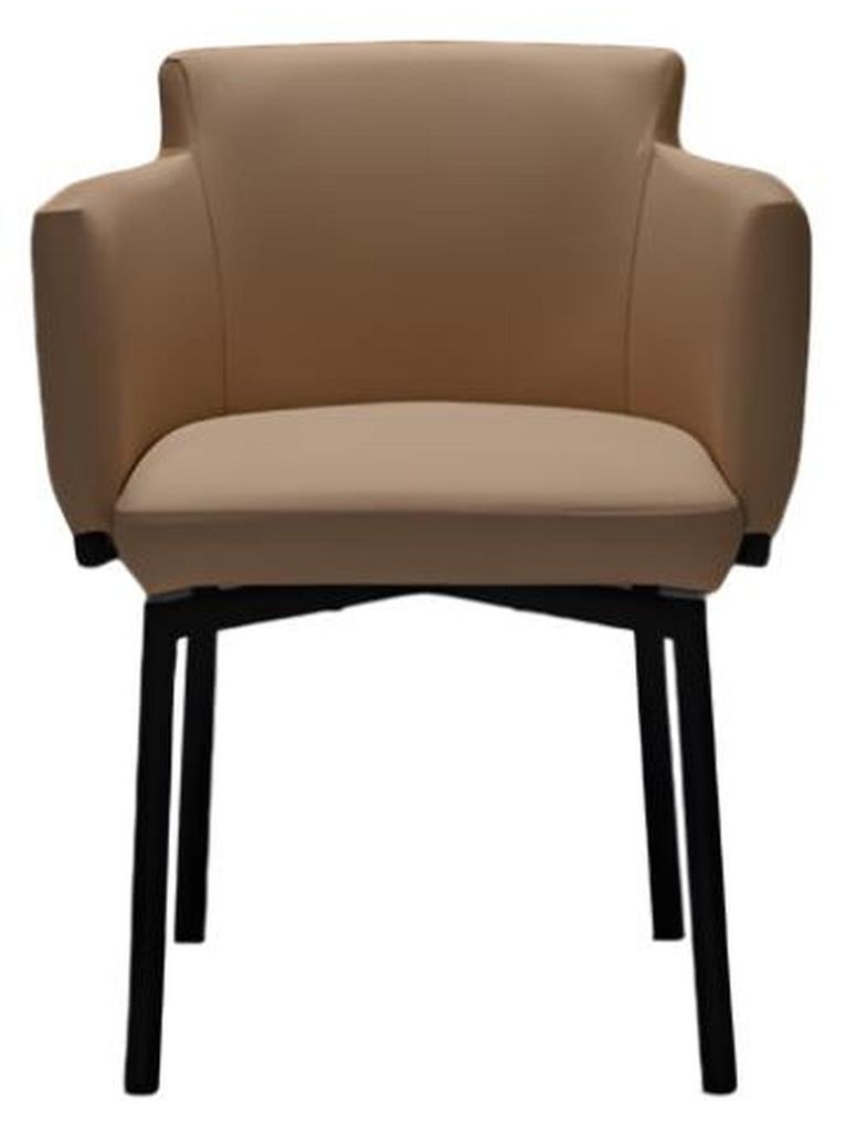 Stuhl Luxus Esszimmer Beige Holz Möbel Stühle Stilvoll Design Einrichtung