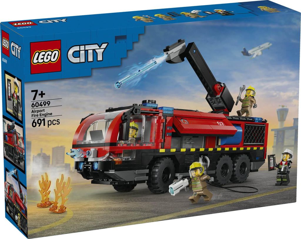 LEGO City Flughafenlöschfahrzeug - Spielzeug  Produktbild 