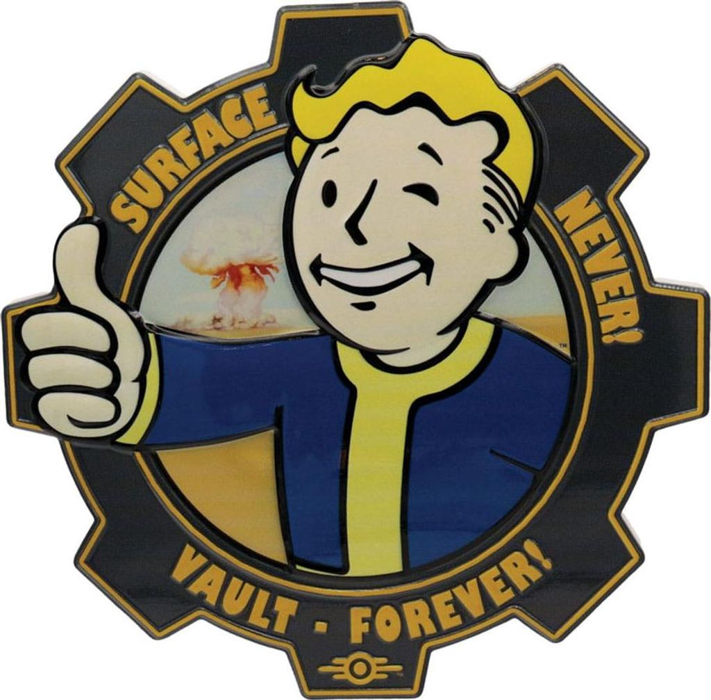Fallout Resinschild Vault Boy
