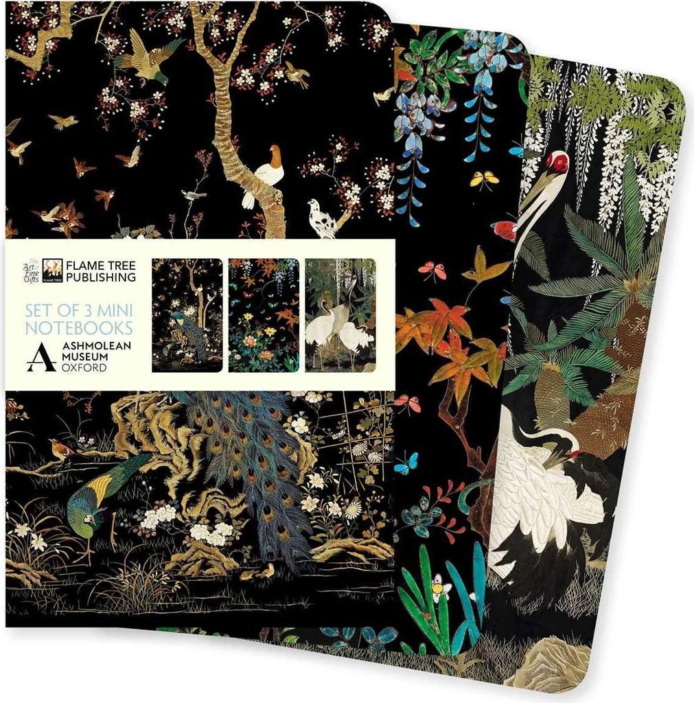 Ashmolean Museum Set of 3 Mini Notebooks