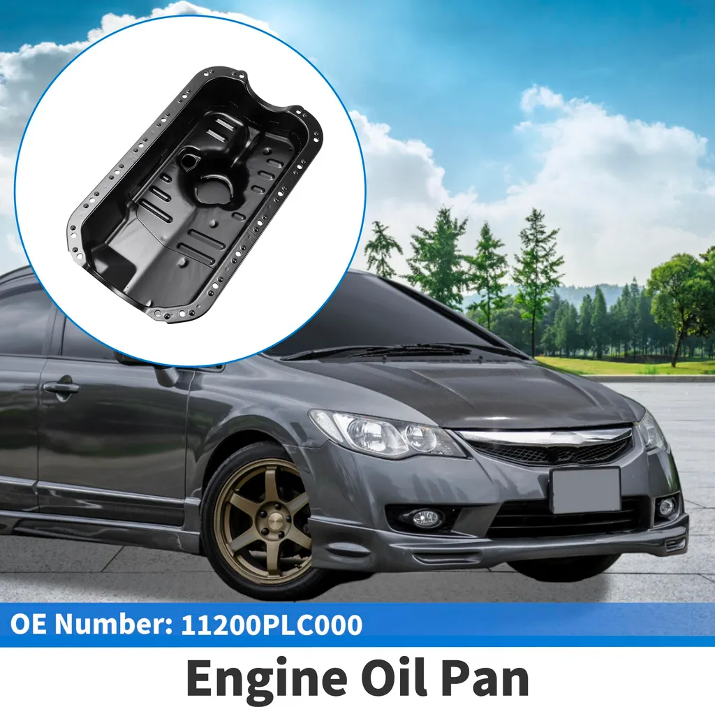 Réparation Moteur : Carter d'Huile 11200Plc000 pour Honda Civic 01-05 Fer