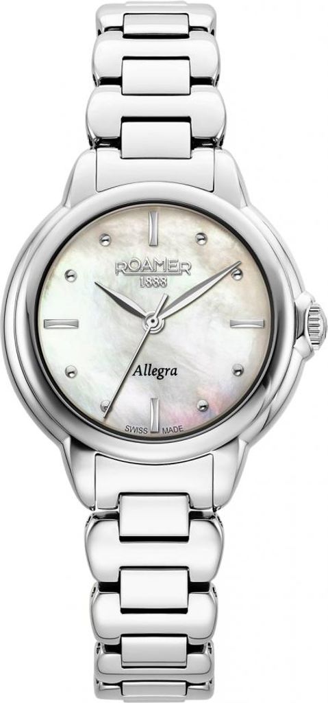 Damenarmbanduhr ROAMER 977847 41 20 20 silbern klassisch