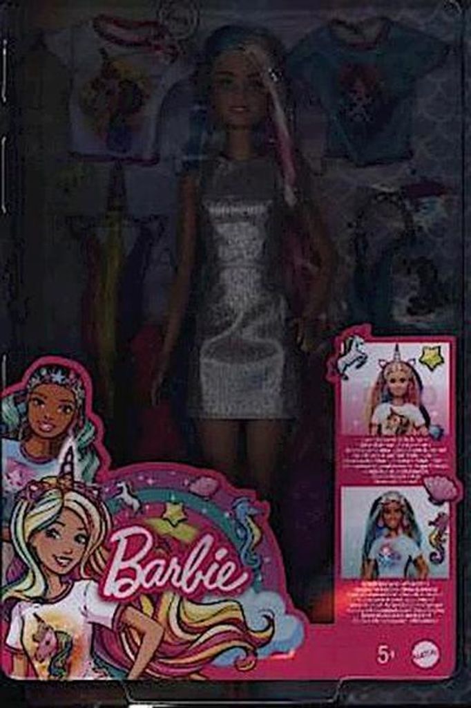 Mattel GHN04 - Barbie - Bábika Barbie s fantazijnými vlasmi Obrázok produktu 