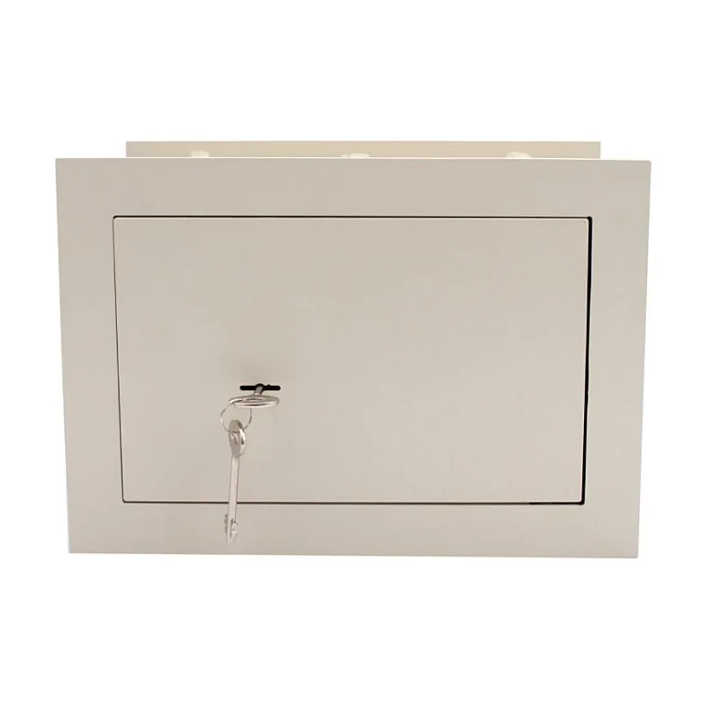 Petit coffre de sécurité en acier 33 cm pour bureau et habitations