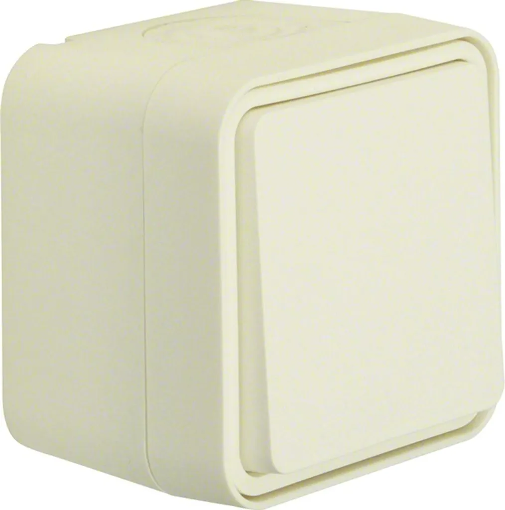 Interrupteur triple va-et-vient blanc polaire 30763502 montage mural