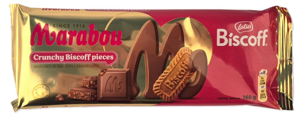 Marabou Biscoff 160g Produktbild 