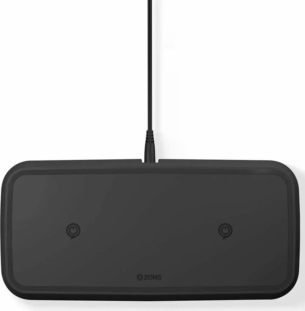 Station Charge Rapide ZENS 20W - Double Induction Apple Fast Charge Noir - 2