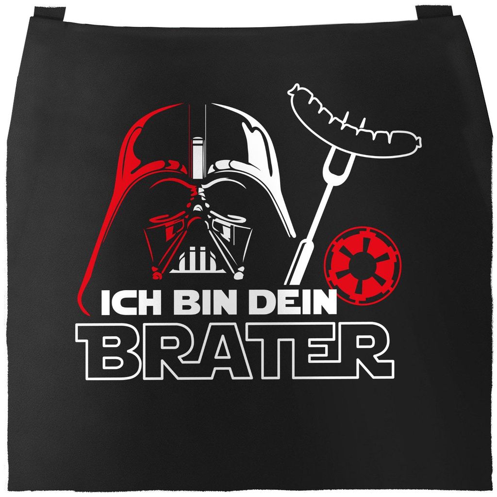 Premium Grill-Schürze Männer Ich bin dein Brater Spruch Produktbild 