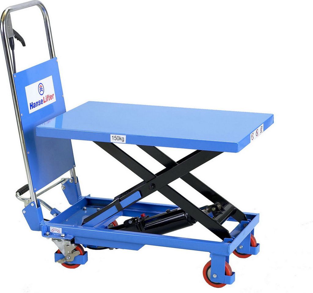 Hanselifter mobiler Scherenhubtischwagen SPA150 Tragkraft 150kg