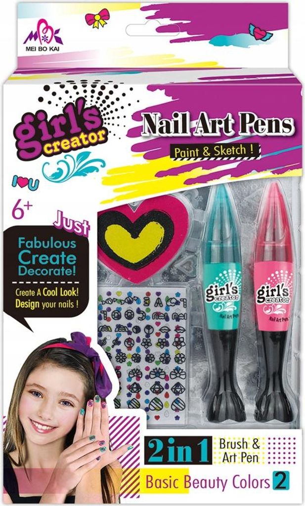 Nagelstyling-Set 2 Lacke 9052