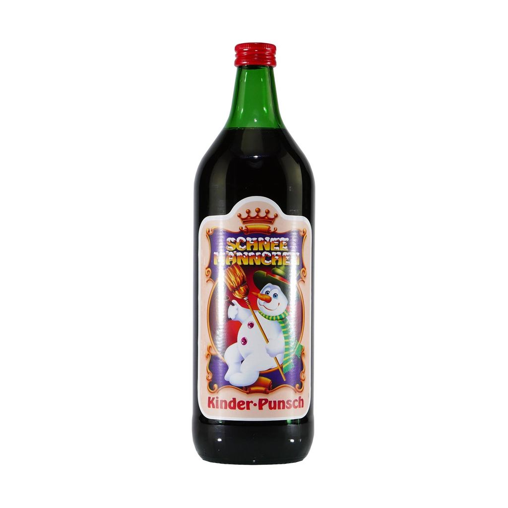 A bottle of Schneemännchen Kinderpunsch.