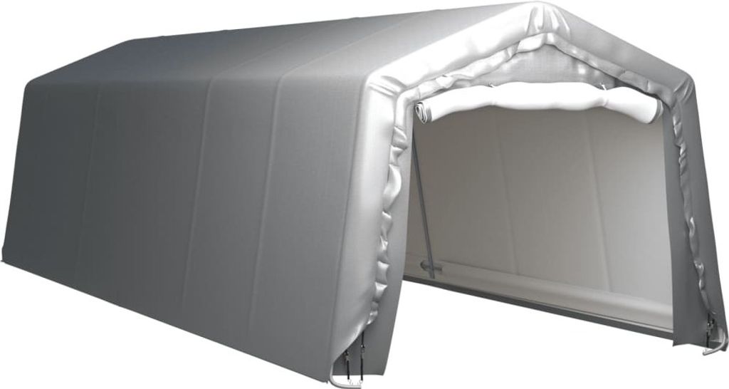 Lagerzelt 300x900 cm Stahl Grau
