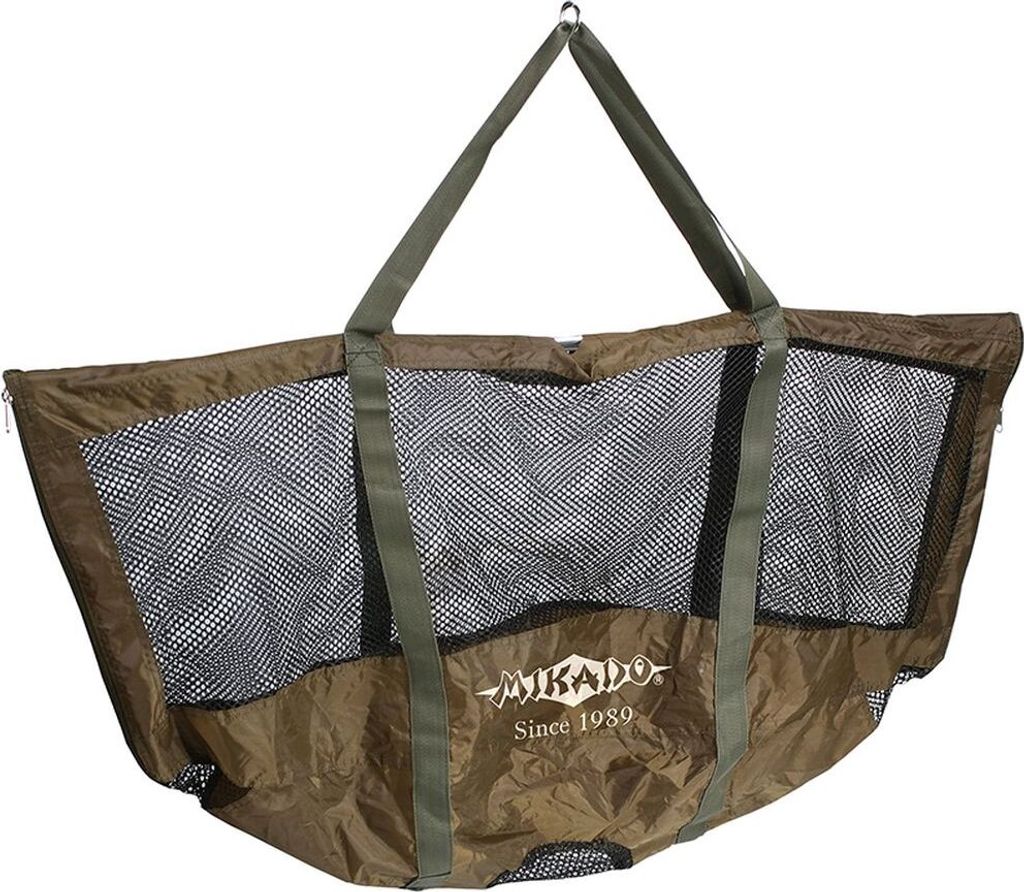 MIKADO Weigh Sling 100 x60cm faltbar 65x10cm Wiegeschlinge Wiegesack Karpfensack