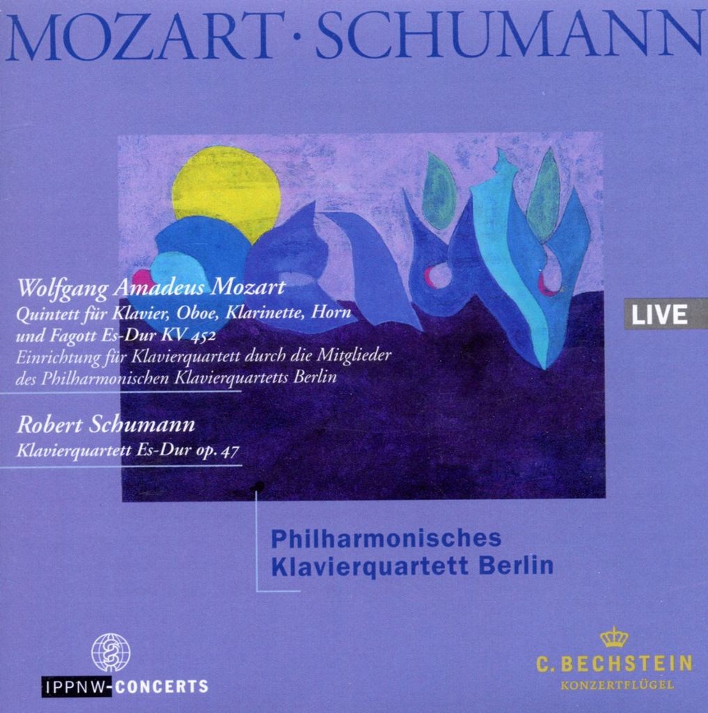 Wolfgang Amadeus Mozart (1756-1791): Quintett KV 452 für Klavier & Bläser - - (CD / Q)