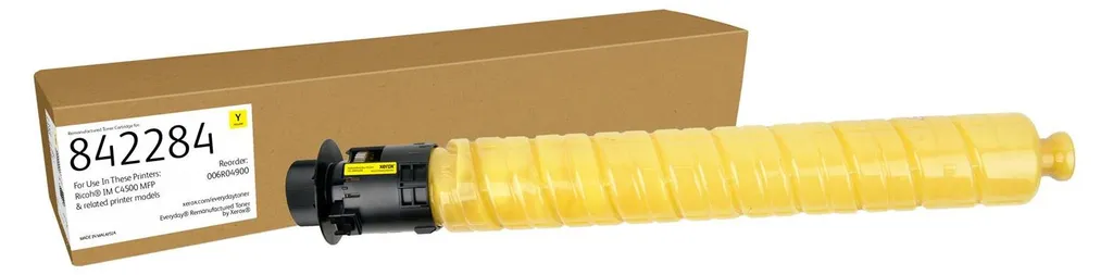 Toner Jaune Xerox 006R04900 Everyday Remanufacturé - Performance Stable