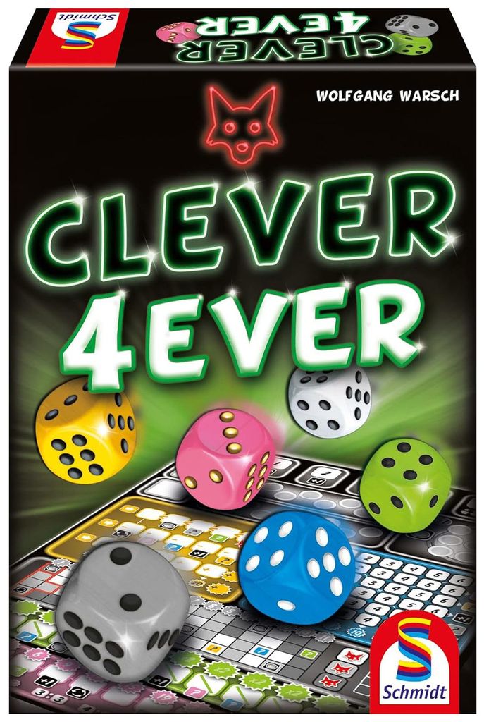 Brettspiel „Clever 4 Ever – Volles Tablett“ für 1–4 Spieler Produktbild 