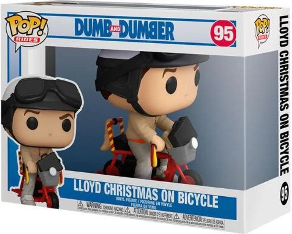 Funko Pop Lloyd Christmas 95 Dumb and Dumber Figurine Vinyle Détaillée