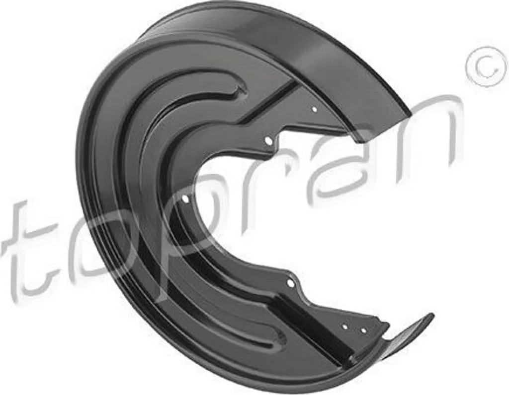 Tôle de protection frein arrière pour Sharan et Alhambra - OE 7D0615609