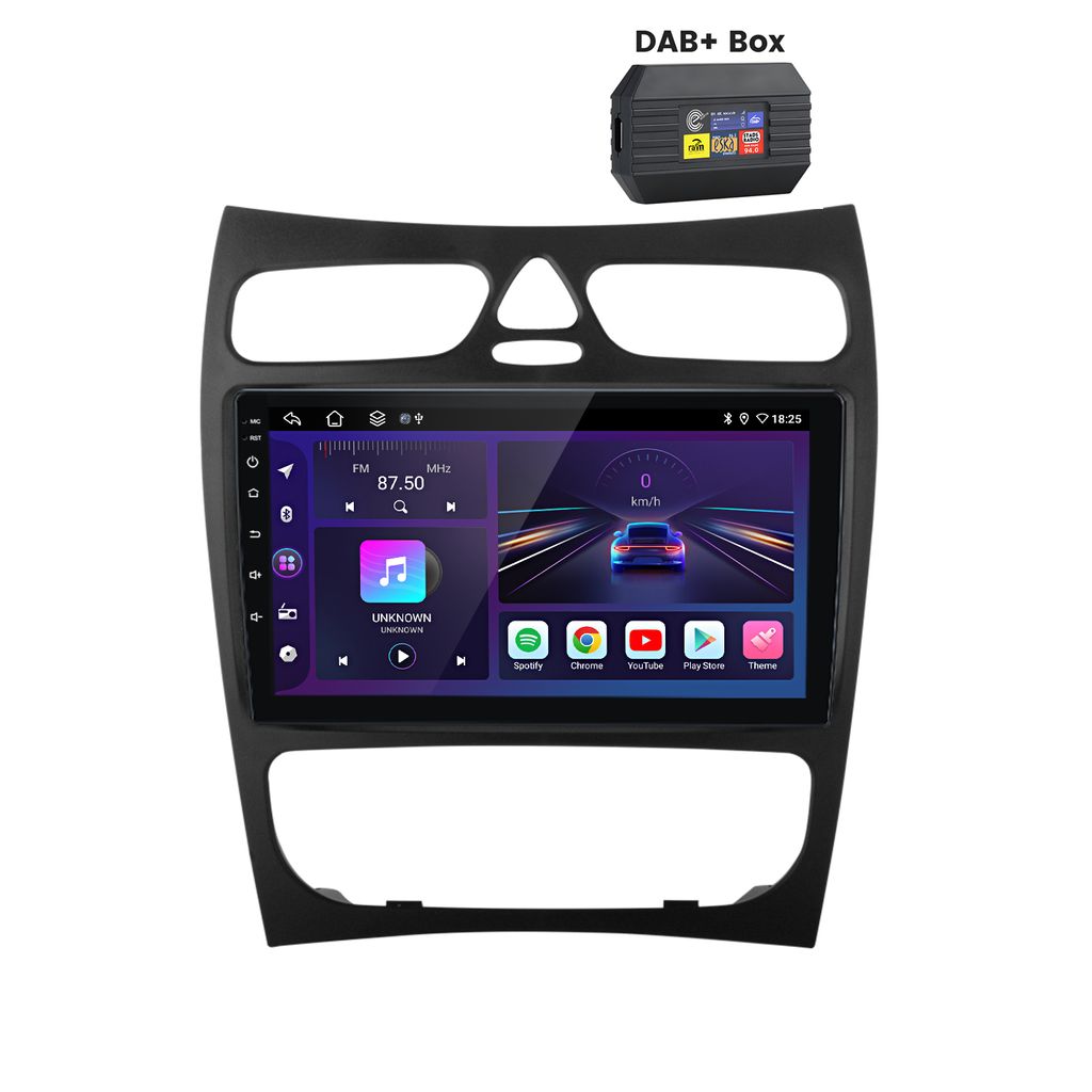 9"Android15 carplay android auto 2+64G Autoradio Für Produktbild 