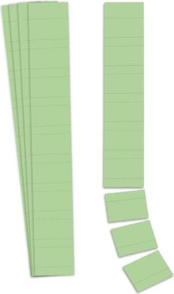 Ultradex Einsteckkarte 140516 50x32mm lind.gn 90 St,/Pack.