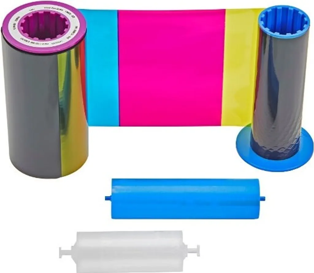Ruban Imprimante Carte ZXP 8/9 : Solution YMCKK 500 Tirages Couleur