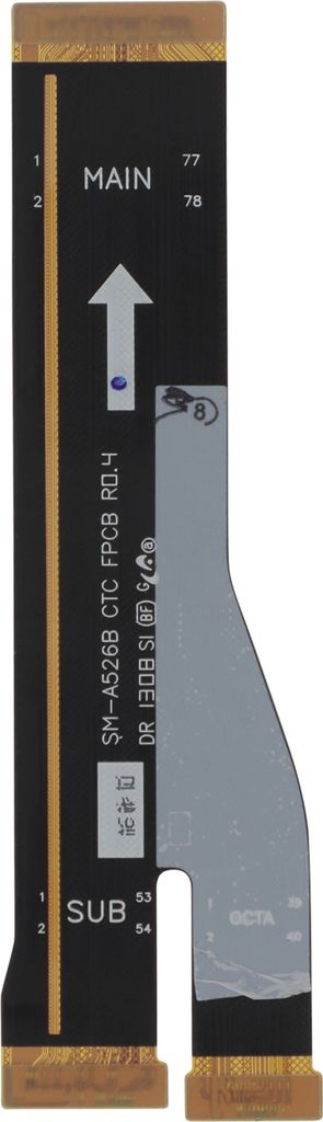 Clappio, Flexkabel Hauptplatine Samsung Galaxy A52, Schwarz