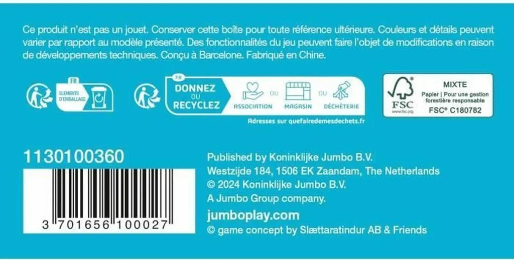 Jeu de société Dujardin idéal pour les vacances : format voyage 21x8x13 cm - 6