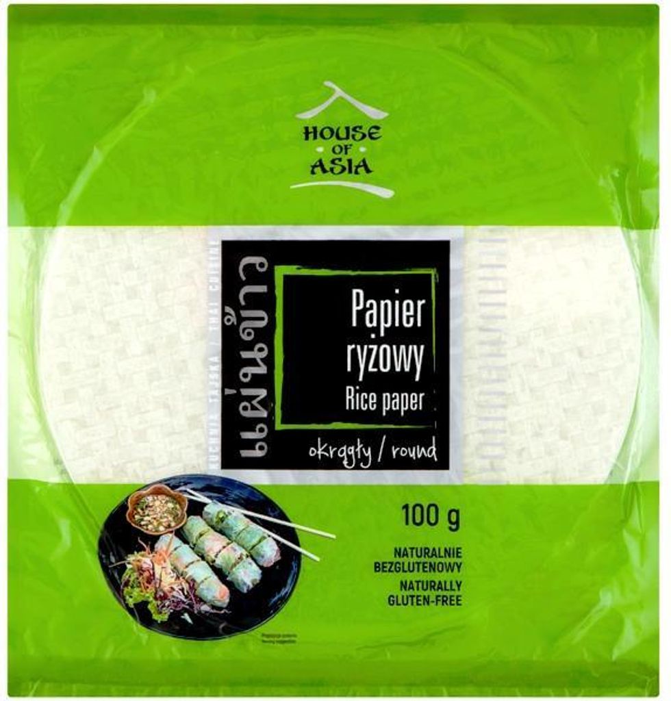 House Of Asia | Reispapier Rund - 100g - Glutenfrei - Für Vietnamesische Frühlingsrollen - Ideal Für Gỏi Cuốn