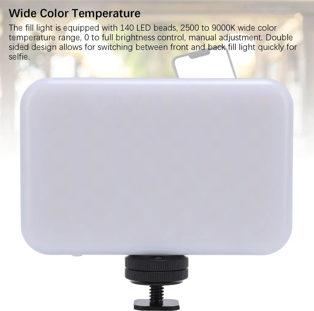 Éclairage pour Streaming Live et Vlogging, Panneau LED RVB Magnétique - 4