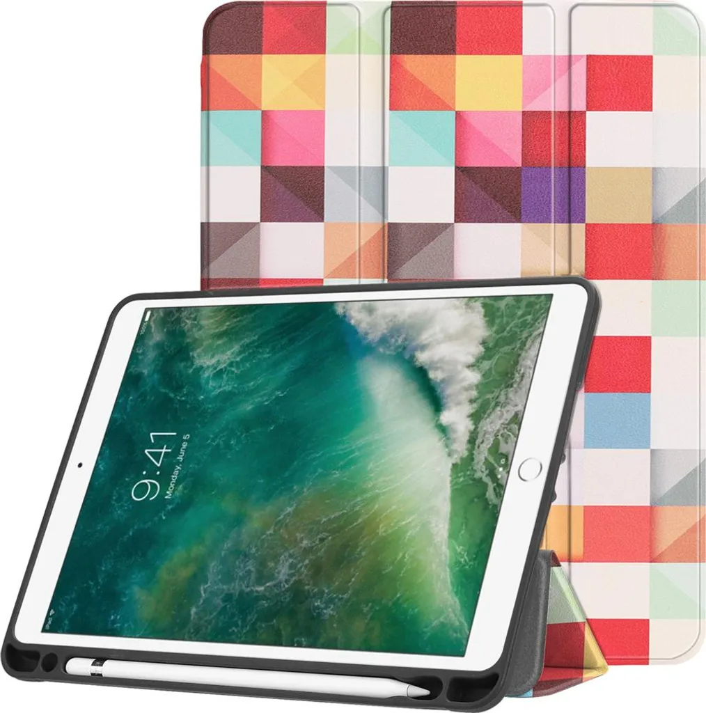 Cover iPad 9.7 imoshion Trifold - Protezione Design per iPad 5, 6, Air 1/2