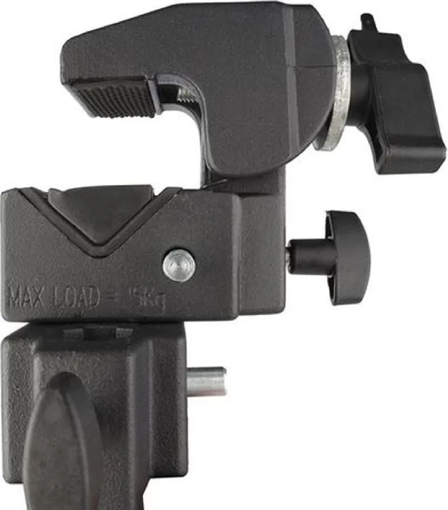 Fixation pour Éclairage de Studio CLD-22 Pince Métal Charge Lourde