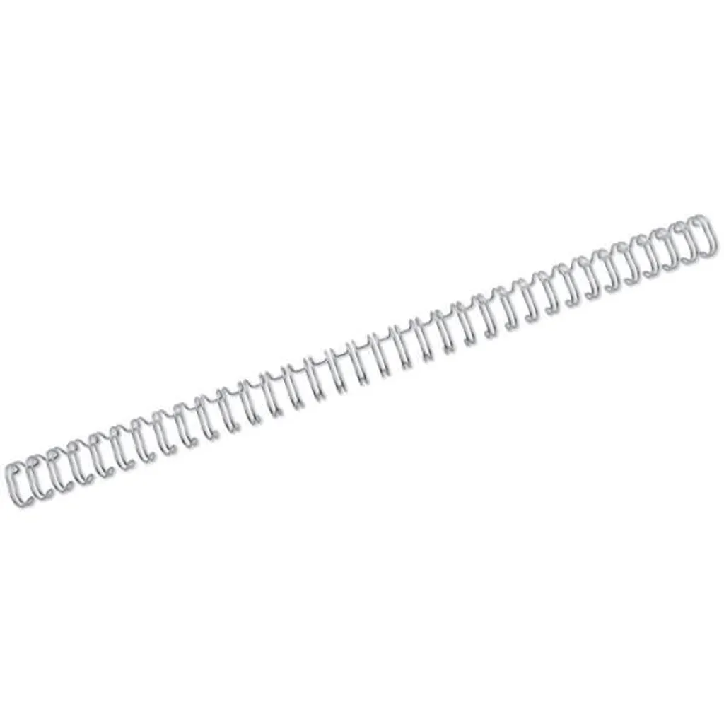 Reliure Métal GBC RG810797 Argent 11mm - Fini Professionnel sans Plis