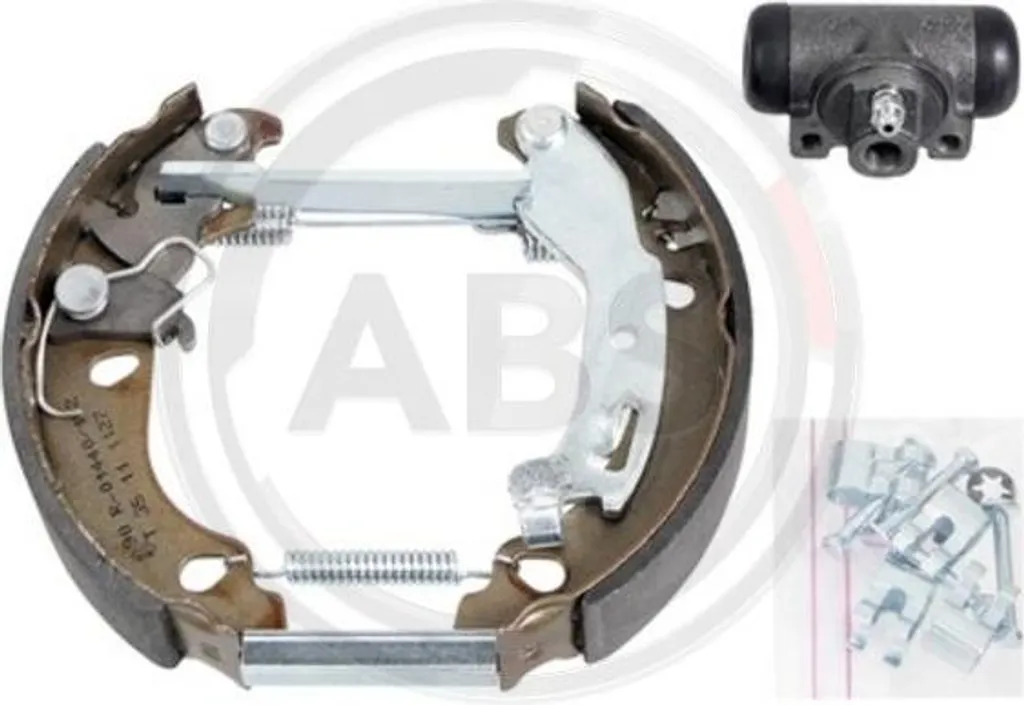 Kit mâchoires de frein pour rénover le frein de stationnement Fiat 500