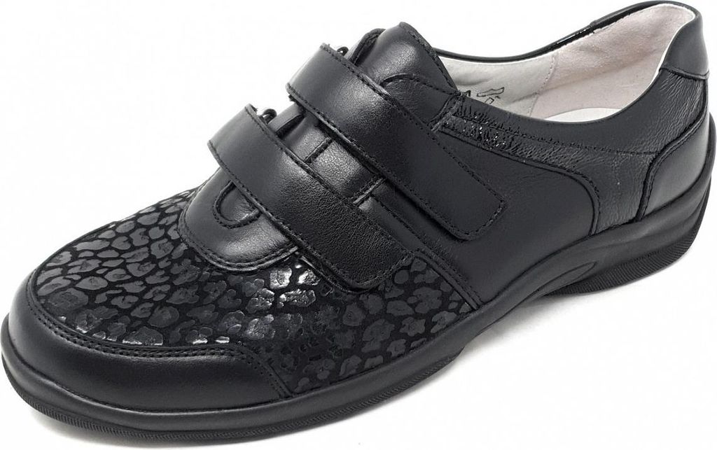 Waldläufer Hesna Weite H Klettschuh Schwarz