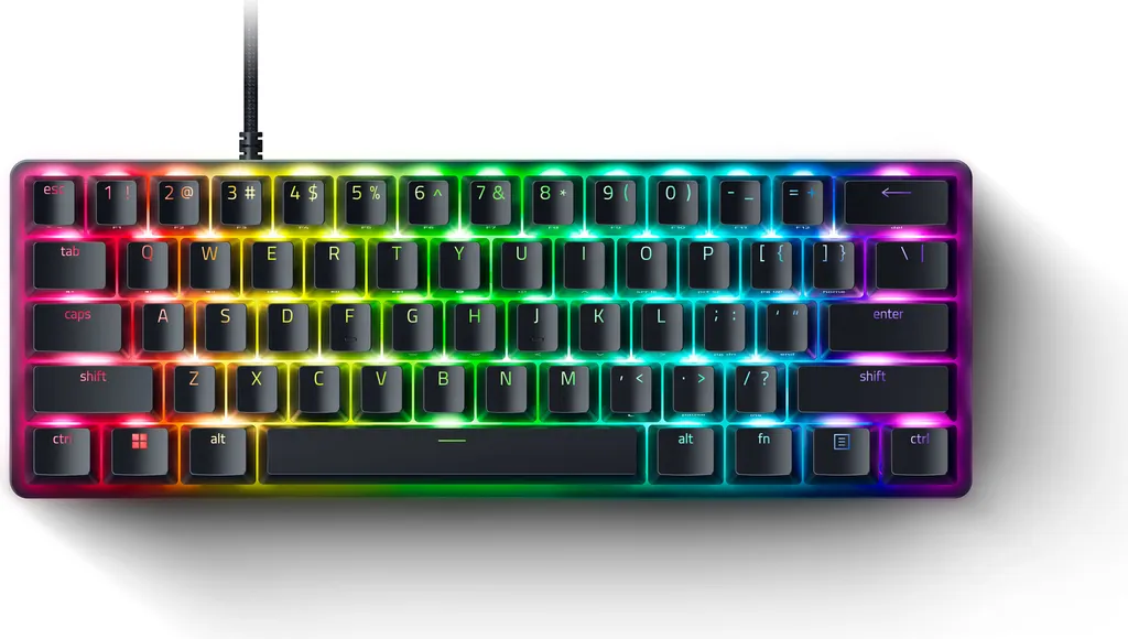 Razer Huntsman Mini Analog : Switchs Optiques et Format 60% Noir - 13