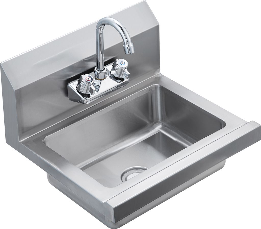 SucceBuy Kommerzielles Handwaschbecken, NSF-Edelstahl, Produktbild 