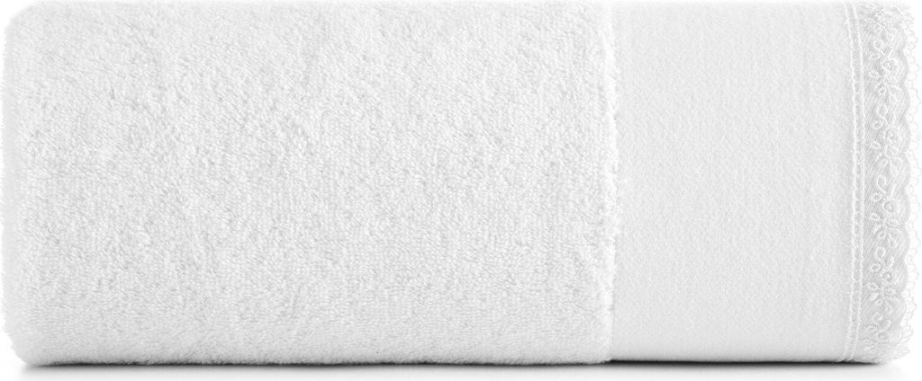 EUROFIRANY | Handtuch - Frottiertuch - 30 x 50 cm - weiß - Baumwolle