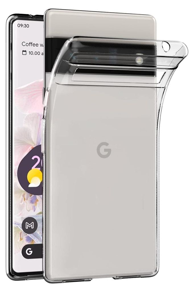 Google Pixel 6 Pro Hülle, Ultra Dünn Crystal Transparent Produktbild 