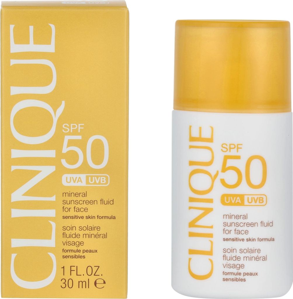 Clinique SPF 50 Mineral Face Sunscreen Emulsion, 30ml Image du produit 