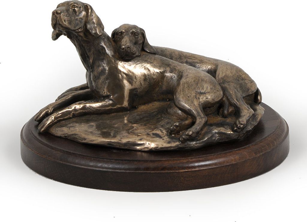 Weimaraner, Weimaraner Vorstehhund - Hundestatue, Figur für Büro, Trophäe für Hundeausstellung von Art-Dog brand