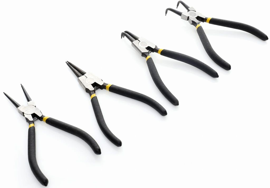 Kraft&Dele KD10323 Seeger-Zange 7" 4tlg Produktbild 