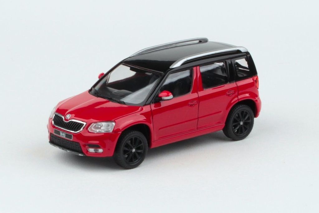 Skoda Yeti FL (2013) Red Corrida Uni (czarny dach) ABREX Zdjęcie produktu 