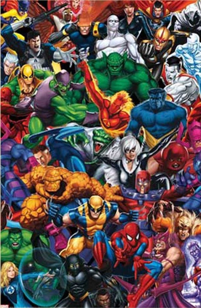 Marvel - Full Cast - Poster 61x91,5 cm