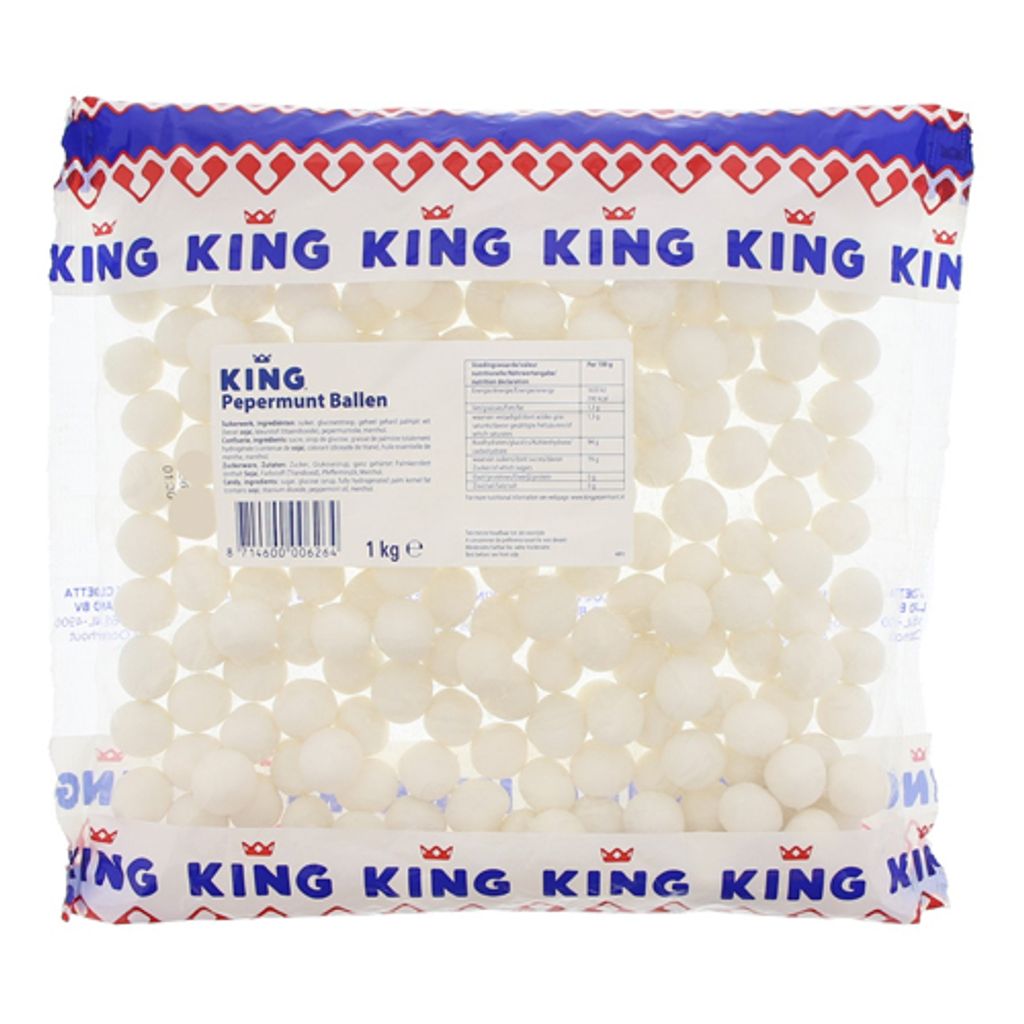 King - Pfefferminz Kugeln - 1kg