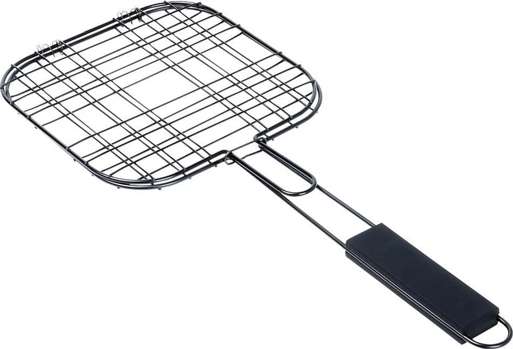 Grille à hamburger pour barbecue extérieur métal noir de 49 x 21,1 cm - 8