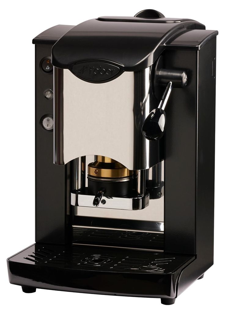 Faber Slot Inox ESE Pad Espressomachine, zwart, zilver Productafbeelding 