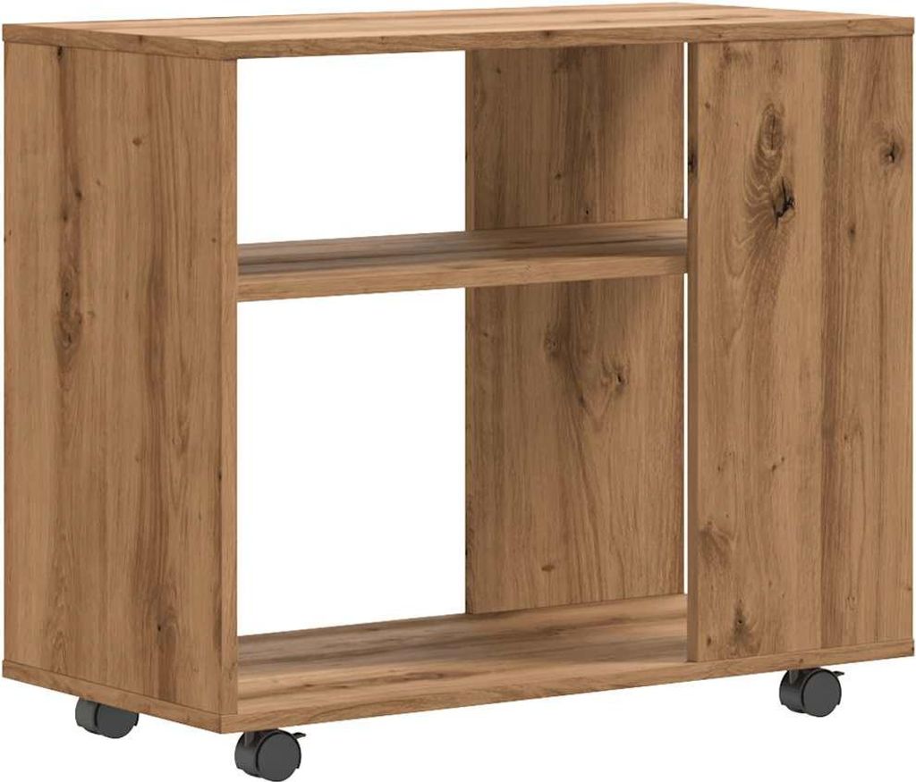 vidaXL Príkonový stolík, Imitácia dreva Artisan, 70x35x60,5 Obrázok produktu 
