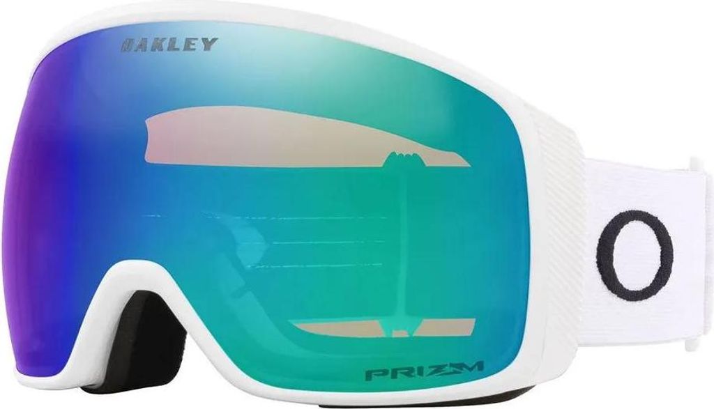Oakley Goggles Flight Tracker L Prizm Skibrille Weiß Prizm Argon Iridium/CAT3 Herren,Damen Weiß Prizm Argon Iridium/CAT3