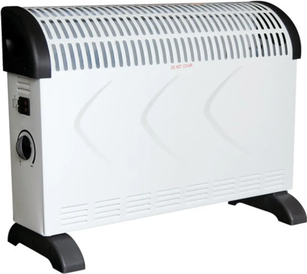 Convecteur Mobile 2000W Sirocco Blanc Profile avec Thermostat Réglable