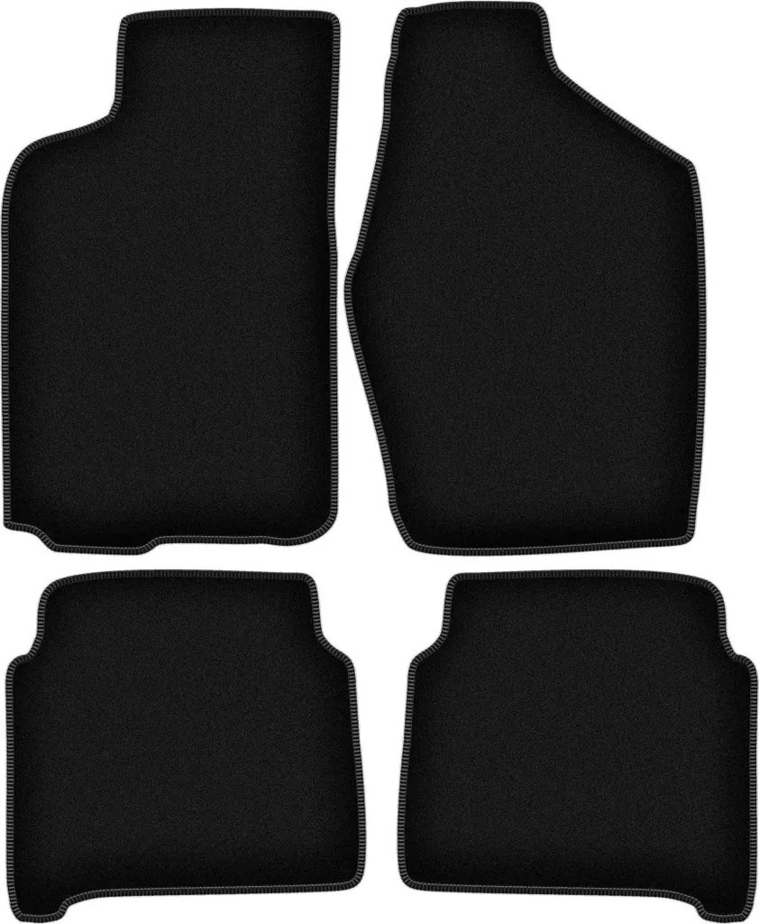 Tappetini su Misura Toyota Camry V20 1986-1991 Velluto Nero